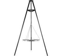 La Hacienda 55578 Tripod Grill, Steel, Black