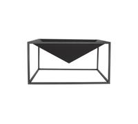 La Hacienda Black Cairo Steel Firepit - L 60 Cm X W 60 Cm X H 31 Cm