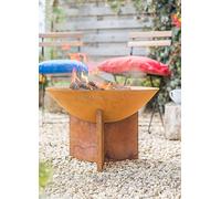 La Hacienda Kala Oxidised Firepit Brown