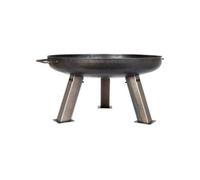 La Hacienda Pittsburgh Small Industrial Heavy Duty Steel Firepit - W 60 Cm X H 30 Cm