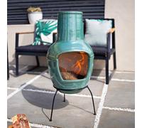 La Hacienda Trentham Clay Chiminea (H) 82.2Cm X (W) 38Cm