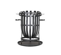 La Hacienda Vancouver Black Firebasket,45x45x56cm