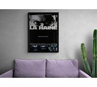 La Haine 1995 Cult Movie Art Framed Poster - Print in Various Sizes, 4 Colours