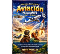 La Historia Completa de la Aviación para Niños (de 8 a 12 Años): Descubra la Ciencia de Cómo Vuelan los Aviones y el Futuro de la Exploración Espacial