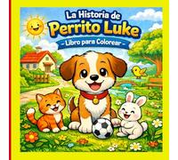 La Historia del Perrito Loke Libro para Colorear