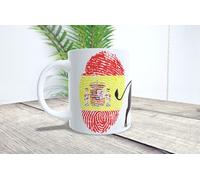 La Huella Personalised Bullfighting Mug, Digital Spanish. For everyone who feels proud of their country and customs.