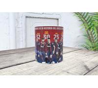 La Huella Personalised mug Players of the history of Barcelona with more titles. For all those Barcelona fans who drink with taste and knowledge.