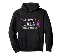La iaia mola molt, dia de la mare, regal, àvia, grandma Pullover Hoodie
