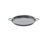 La Ideal Enamelled Steel Paella Pan, Black, 80 cm