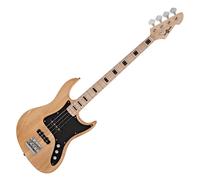 LA II Bass Guitar by Gear4music, Natural