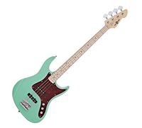 LA II Bass Guitar by Gear4music, Seafoam Green
