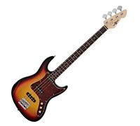 LA II Bass Guitar by Gear4music, Sunburst