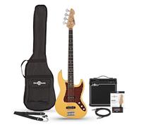 LA II Bass Guitar Ivory, 15W Amp Pack