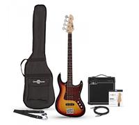 LA II Bass Guitar Sunburst 15W Bass Amp Pack