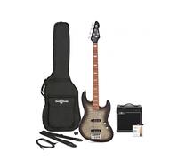 LA II Select Bass Guitar Black Burst 15W Bass Amp Pack