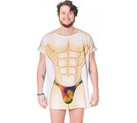 LA Imprints The Original Women's Bikini Shirt - Funny Bikini Print Bathing Suit Cover-up Beach Tshirt Dress for Women Men, Men's Tie-dye, One Size