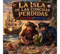 La Isla de las Conchas Perdidas: Una aventura sobre Perseverancia, paciencia y ayuda en equipo (Las Aventuras de Barba Roja y Barba Azul)