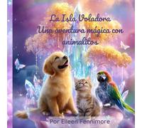 La Isla Voladora: Cuento mágico para dormir con animales que hablan (3 a 6 años): Una historia ilustrada de amistad, valentía e imaginación para niños ... (Aventuras de los Animalitos Mágicos)
