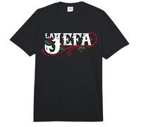 La Jefa The Boss in Spanish Funny Mexican Quote Comfort Colors Adult Heavyweight T-Shirt