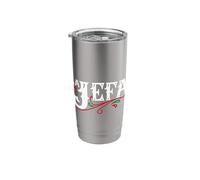 La Jefa The Boss in Spanish Funny Mexican Quote Stainless Steel Insulated Tumbler