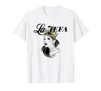 LA JEFA with Her Golden Crown Value Graphic T-Shirt, Men, White, XL
