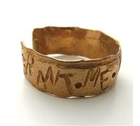 La Jewellery Recycled Brass Grant Me The Serenity Ring