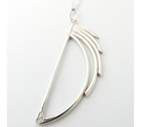 La Jewellery Recycled Frank Lloyd The Waterfall - Silver Necklace