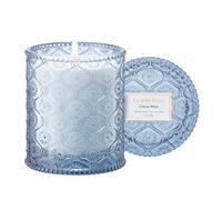LA Jolie Muse Citrus Mint Scented Candles for Home, Natural Soy Wax, 40 Hrs