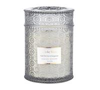 LA Jolie Muse Dark Berries & Bergamot Scented Candles, Large Glass Jar Candle, Candle Gift, Natural Soy Candle for Home, Large Wood Wicked Scented Candle, 90 Hours Long Burning Time, 19 Oz
