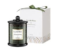 La Jolíe Muse Scented Candle Pomegranate & Pine Candles Set, Natural Soy Wax Candle Gifts for Women, Luxury Glass Jar Candle 70 Hours Long Burning 9.9Oz /280g