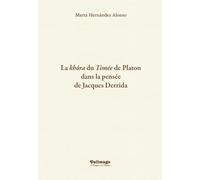 La khôra du Timée de Platon dans la pensée de Jacques Derrida