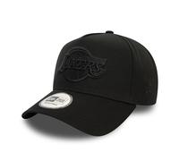 LA Lakers Cap E Frame Mens Monochrome New Era Black