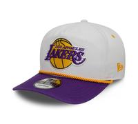 New Era Mens Washed NBA Golfer Cap ~ LA Lakers white