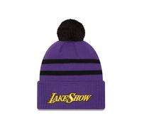 LA Lakers Knitted New Era Bobble Cuff Beanie