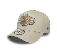 LA Lakers Team Outline Cream 9FORTY E-Frame Adjustable Cap