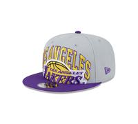LA Lakers Tip-Off Mens NBA Authentics 9Fifty Grey New Era Cap