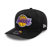 LA Lakers Washed Golfer Adjustable Black Cap