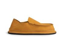 La Leche, Convertible Slip-on Slippers, Indoor and Outdoor Scuff Slippers, Shoes for Home, Full Grain Leather & Memory Foam, Handmade, Old Tobacco, 13