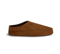 La Leche, Japanese Uwabaki Style Slippers, Slip-On Slippers, Indoor Slippers, Shoes for Home, Full Grain Leather & Memory Foam, Handmade, Swayze Suede, 7 UK