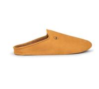 La Leche, Open Heel Moroccan Babouche Slippers, Indoor Slippers, Full Grain Leather, Handmade, Old Tobacco, 6 UK