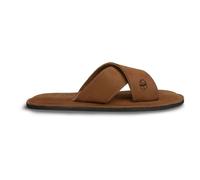La Leche, The Wanderer Sandals, Slide Sandals with Soft Cushion, Indoor and Outdoor Shoes, Full Grain Leather & Memory Foam, Handmade, Swayze Suede, 8 UK