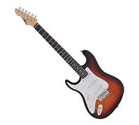 LA Left Handed Electric Guitar by Gear4music Sunburst 2023 Edition