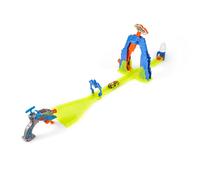 LA LÉGENDE DE SPARK FR222033 Spark Legend-Pendulum 1 Turbo Reactor Launcher + 18 MPH Hardy Vehicle Clock Track True to TV Series-Toy Car Child 5+, Multicolored