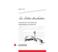 La Lettre clandestine: Le baron d'Holbach et la littérature clandestine (2014) (2014, n° 22)