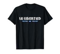 La Libertad El Salvador 70s 80s Retro Type Graphic T-Shirt