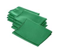 LA Linen Poplin Napkin, Polyester, Jade, 18 x 18-inch, Pack of 10