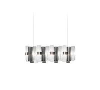 La Lollo Linear Pendant 100 Pewter