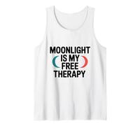 La Lune est ma thérapie gratuite Tank Top
