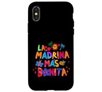 La Madrina Mas Bonita Godmother Gifts For Women Heart Case for iPhone X/XS