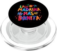 La Madrina Mas Bonita Godmother Gifts For Women Heart PopSockets PopGrip for MagSafe